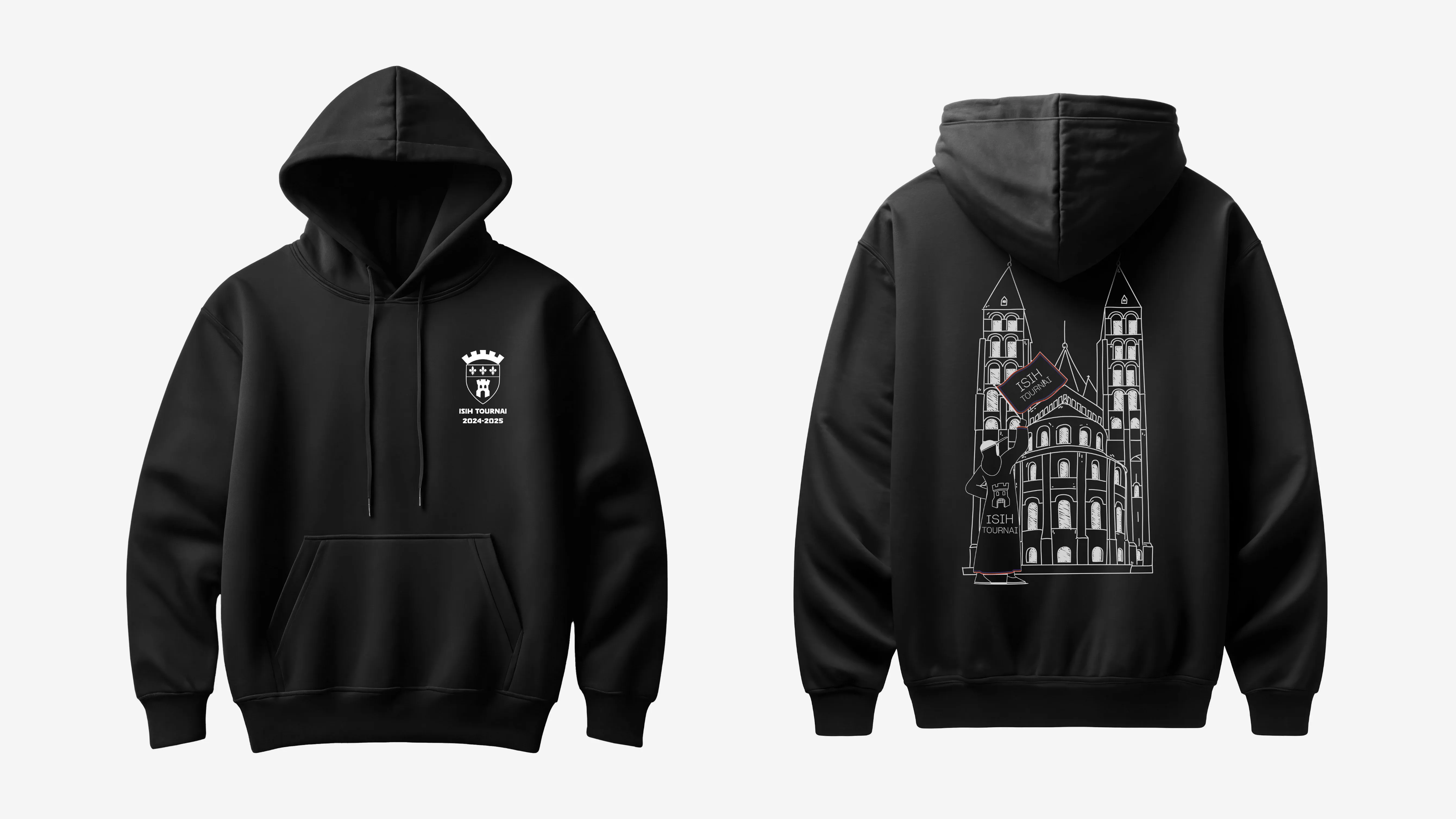 Image du pull avant et arrière